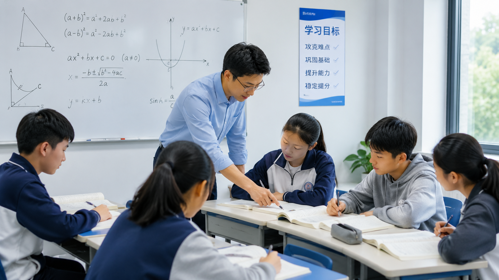 初中数学强化班课程封面