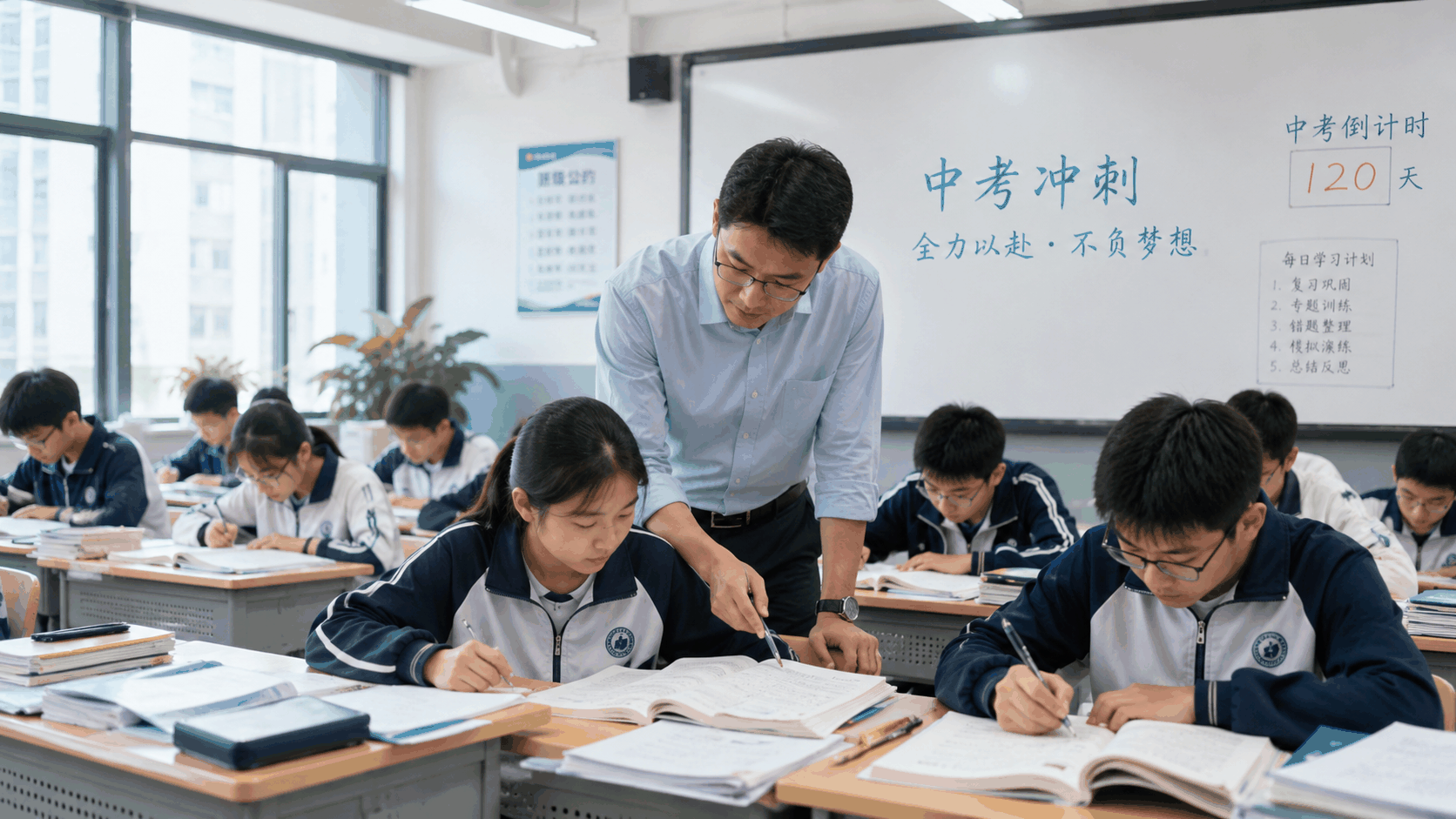 初三全日制冲刺班课程封面