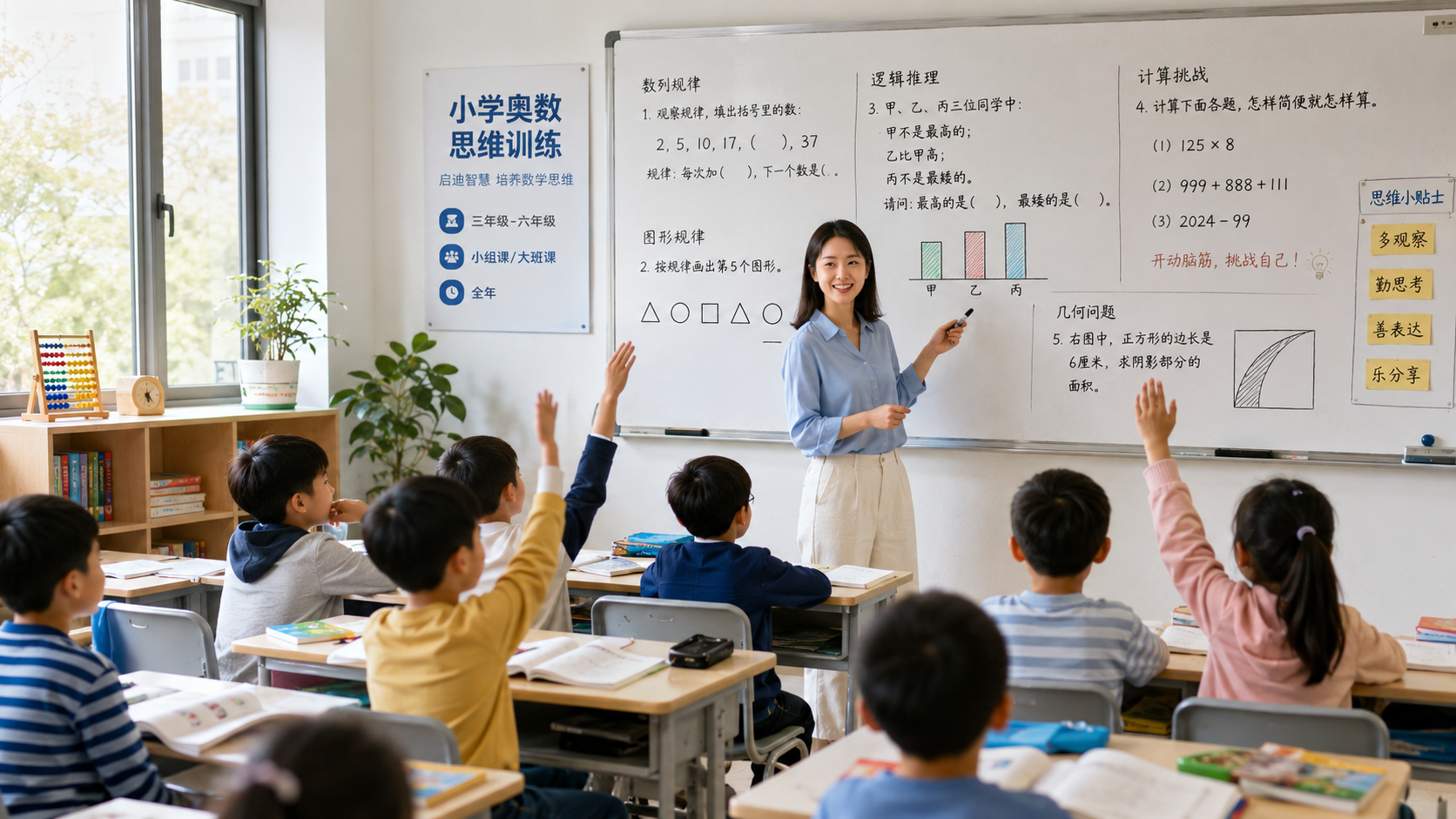 小学奥数思维训练课程封面
